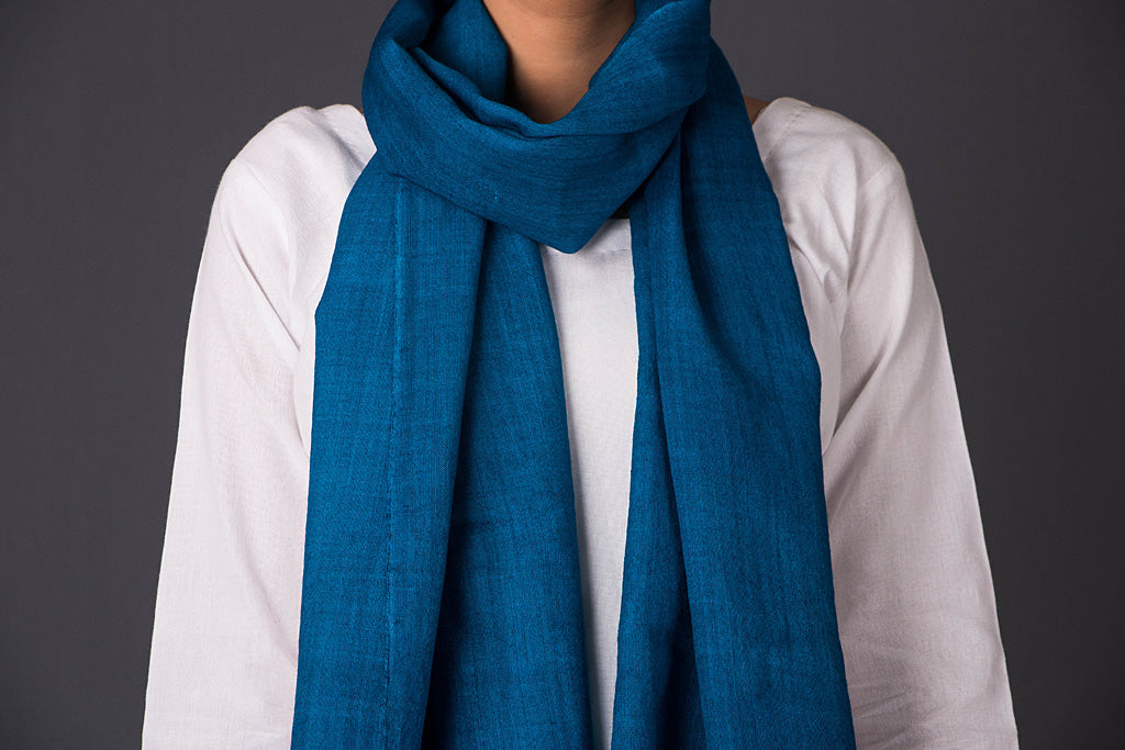 Pure Woolen Multi Fuman Stole from Kutch