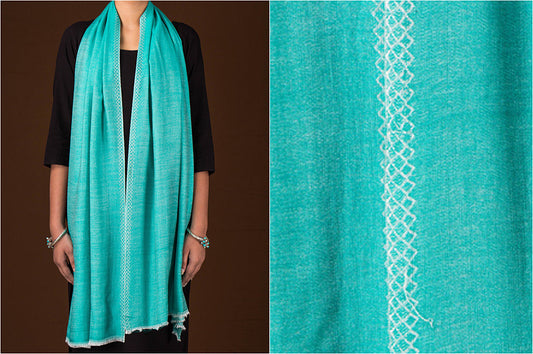 Farrukhabad Modal Silk Reversible Handloom Stole