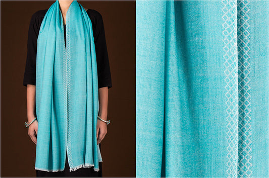 Farrukhabad Modal Silk Reversible Handloom Stole