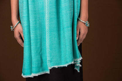 Farrukhabad Modal Silk Reversible Handloom Stole