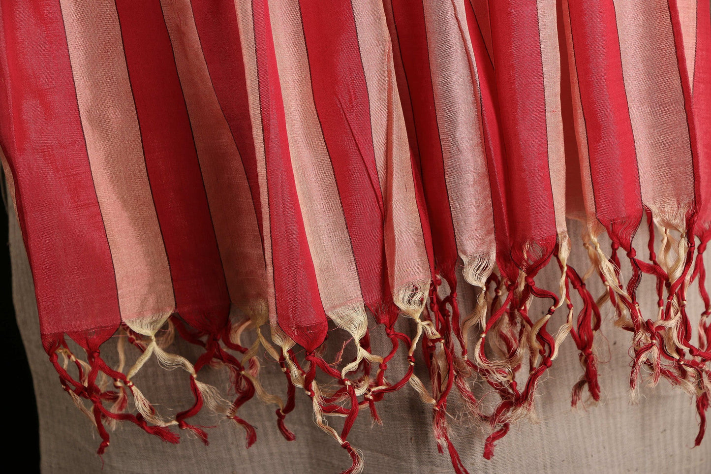 Maheshwari Silk-Cotton Stole