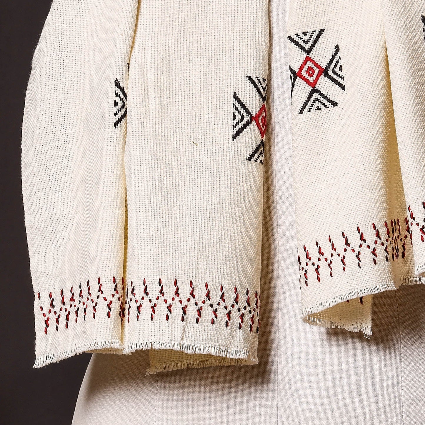 Tribal Toda Hand Embroidery Stole