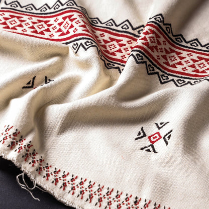 Tribal Toda Hand Embroidery Stole